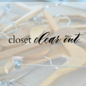 Closet Clear Out!!!!